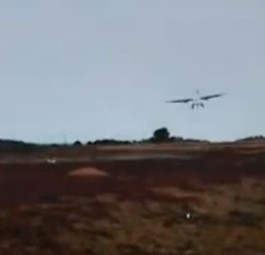 ATR im Anflug: Es war schon der zweite Versuch.