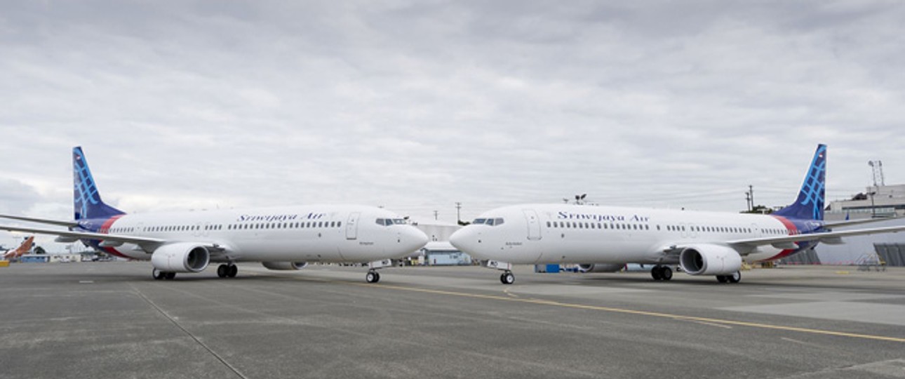 Boeing 737 von Sriwijaya Air: Die Airline ordert für ihre Tochter Nam Air ATR.