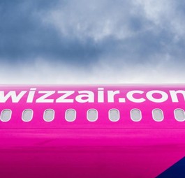 Wizz-Air-Flieger: Seltener in Wien zu sehen.