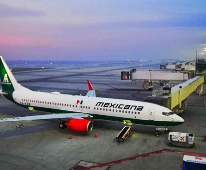 Eine Boeing 737-800 von Mexicana: Die Airline wird alle von staatlichen Geldern abhängig sein.