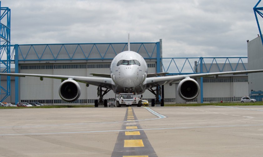 Der erste A350: Potenzieller B777-Konkurrent