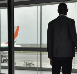 Flughafen Abidjan: Probleme mit Korruption.
