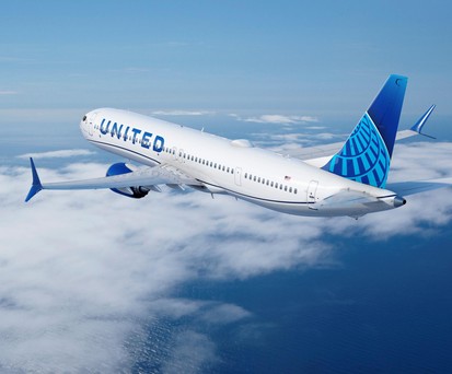 United Boeing 737 Max: Die neuen Flugzeuge werden mit einer moderneren Kabinenausstattung ausgeliefert.