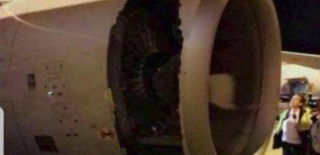 Alles deutet auf einen so genannten uncontained engine failure hin.