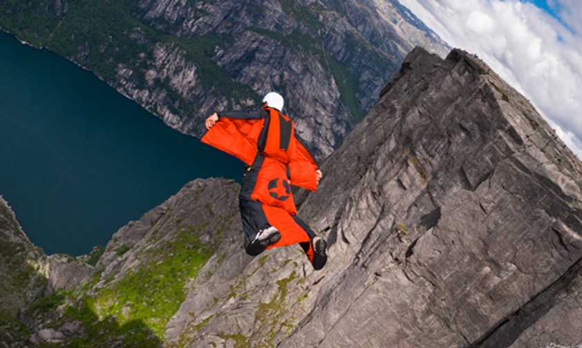 Wingsuit-Springer: Ist es das, was die Piloten sahen?