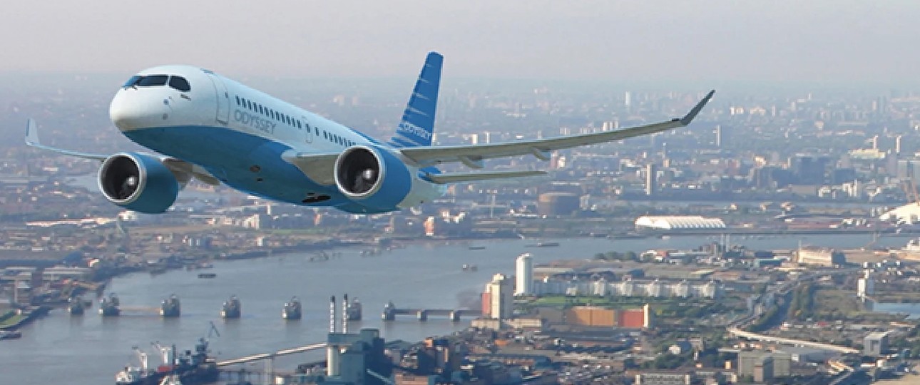 Airbus A220 von Odyssey Airlines: Soll doch noch Wirklichkeit werden.