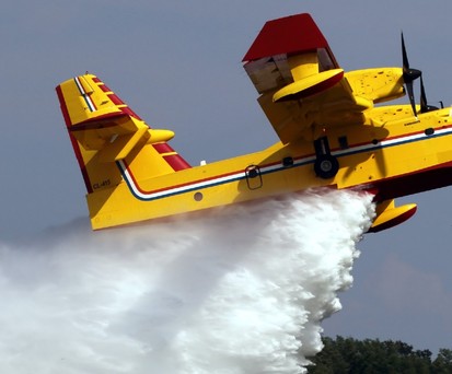 Canadair CL-415 der kroatischen Luftwaffe: Teil der europäischen Wasserbomber-Flotte.