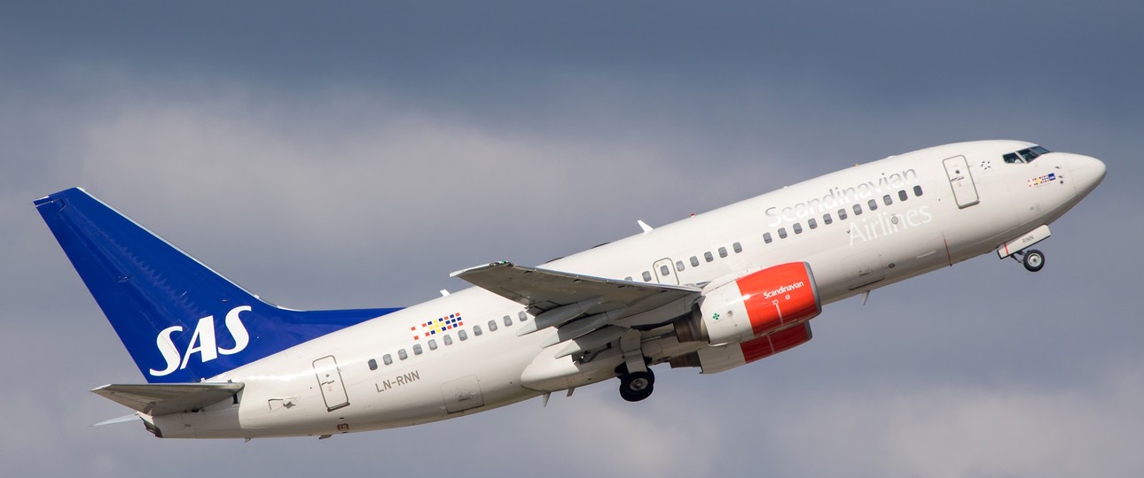 Eine Boeing 737-700 von SAS: Ende November endet nach 30 Jahren das Kapitel 737 bei SAS.