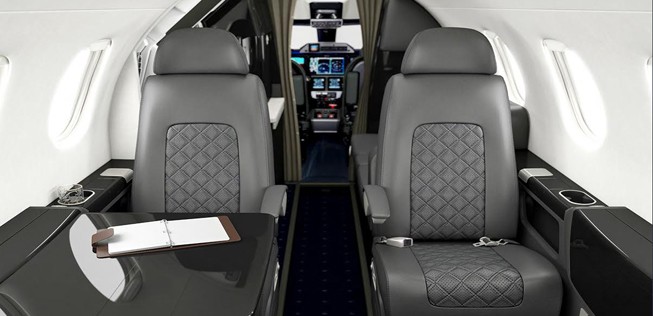 Kabine von Surf Air: Die Fluggesellschaft kommt nach Europa.
