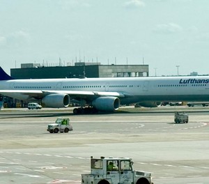 Airbus A340-600 von Lufthansa: Im Januar ist Schluß.