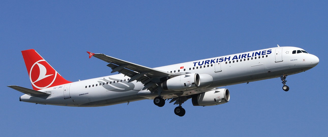 Airbus A321 von Turkish Airlines: Die Fluggesellschaft flog früher zehn Mal täglich zwischen Tel Aviv und Istanbul.