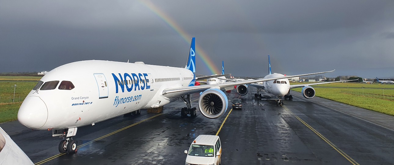 Boeing 787 von Norse Atlantic Airways: Start verspätet sich.