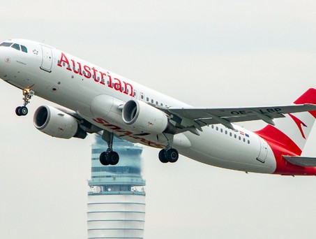 Airbus A320 von Austrian Airlines: Wieder viel unterwegs.