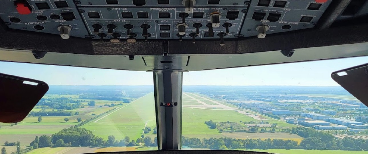 Blick aus dem Cockpit: Bei der Gewerkschaft VC gibt es Krach.