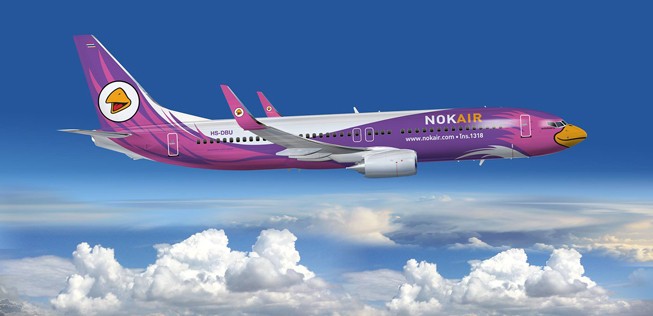 Jet von Nok Air: Drei bis vier werden untervermietet.