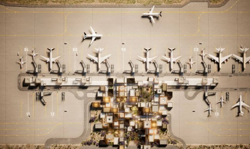 Der neue Flughafen Abha: Saudi-Arabien baut auch Regionalflughäfen massiv aus.