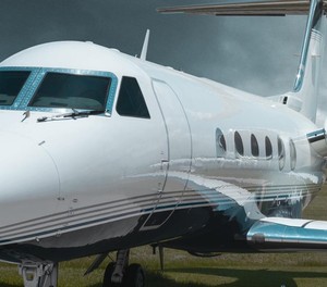 Gulfstream G400 von Baires Fly: Das Flugzeug mit der Kennung LV-JQW brachte Flavio Bolsonaro in die USA.