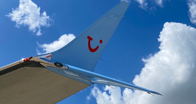 Winglet einer Boeing 737 Max von Tuifly: Die Saisons in Europa werden länger.