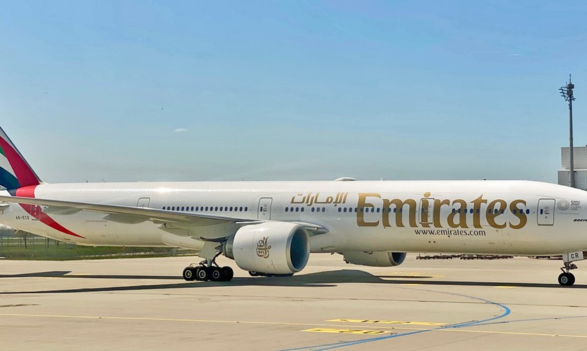 Boeing 777 von Emirates: Künftig mal ein Frachter?