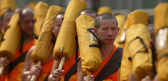 Mönche in Thailand: Das Land lebt vom Tourismus.