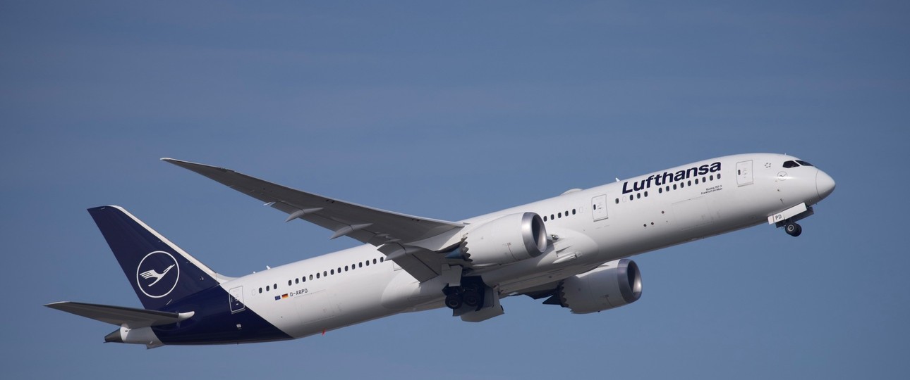 Lufthansa D-ABPD: Der Dreamliner kann aktuell nicht eingesetzt werden.