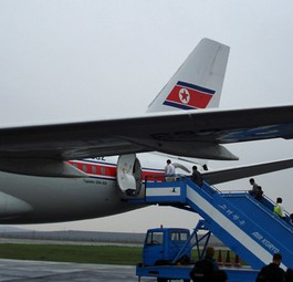 TU-204-100 von Air Koryo: Der einzige Flieger, der nicht auf der schwarzen Liste der EU steht.