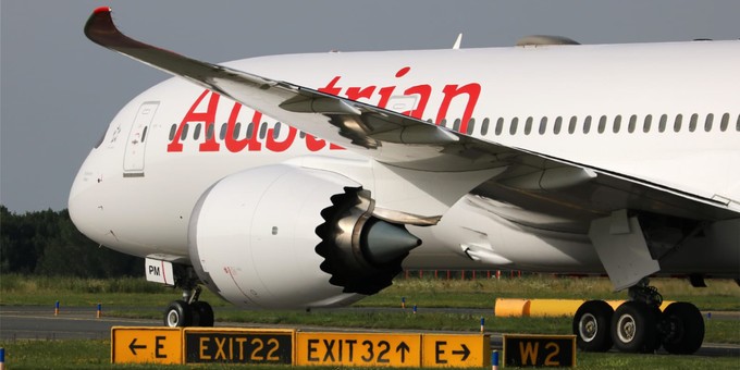 ... der österreichischen Lufthansa-Tochter. Der Jet ...