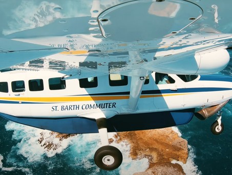Rund 31 Kilometer weit fliegt St. Barth Commuter von St. Barthelemy nach Saint Martin.