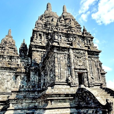 Candi Sewu beim Prambanan Java