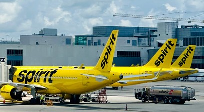 Flugzeuge von Spirit Airlines in Miami: Heben nicht mehr ab.