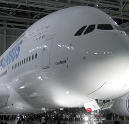 A380 von Airbus: Hoher Bedarf in Lateinamerika.