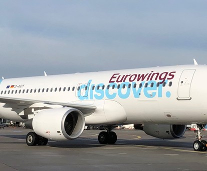 Eurowings Disover fliegt ab sofort zu näher gelegenen Urlaubszielen - mit Airbus A320.
