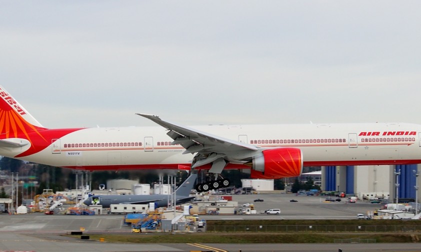 Boeing 777-300 ER mit der Registrierung VT-ALW: Bald für die Regierung unterwegs.