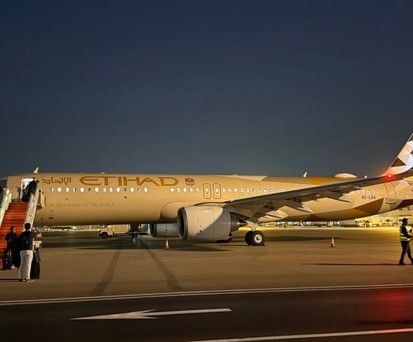 Airbus A321 LR von Etihad in Abu Dhabi: Die Flotte soll schnell wachsen.