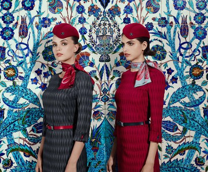 So sehen die neuen Uniformen von Turkish Airlines aus.