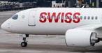 Airbus A220 von Swiss: Musste in Graz nach heftiger Rauchentwicklung notlanden.