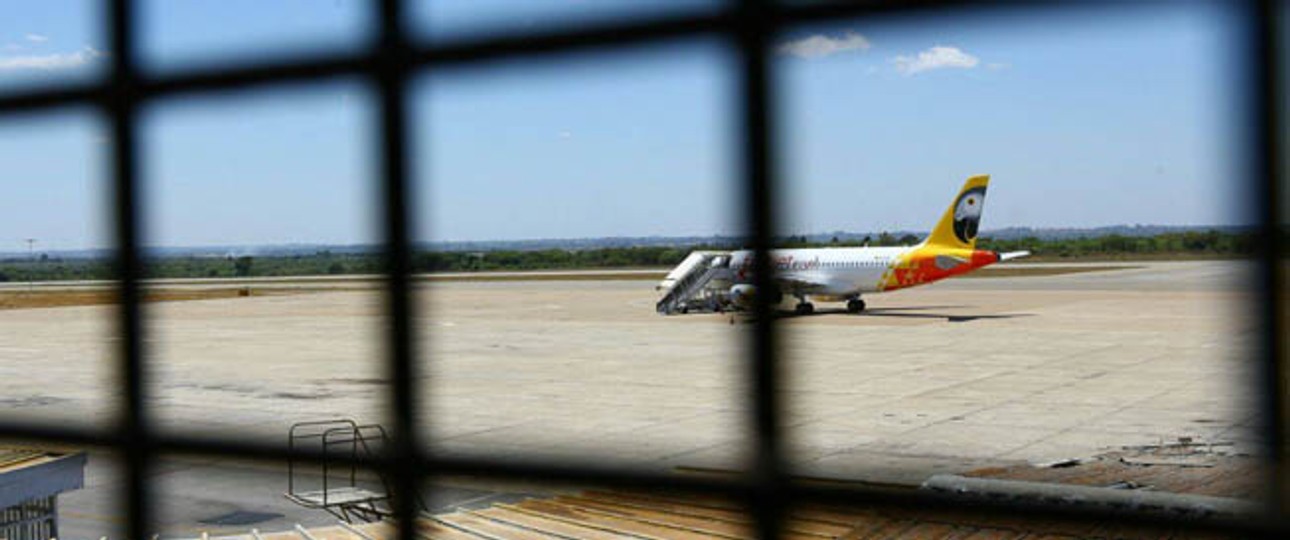 Airbus A319 von Fastjet: Zu groß für Afrika.