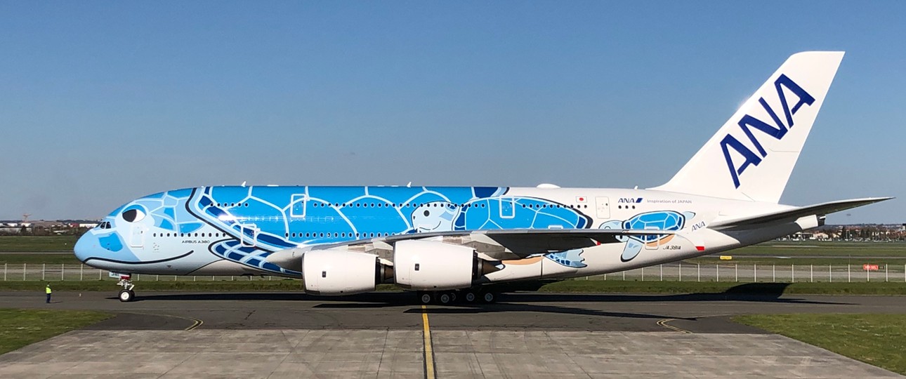 ANA All Nippon Airways hat insgesamt drei Airbus A380 bestellt.