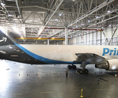 Amazon präsentiert die erste eigene Boeing 767