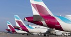 Eurowings-Flieger in Hamburg: Bald seltener unterwegs.