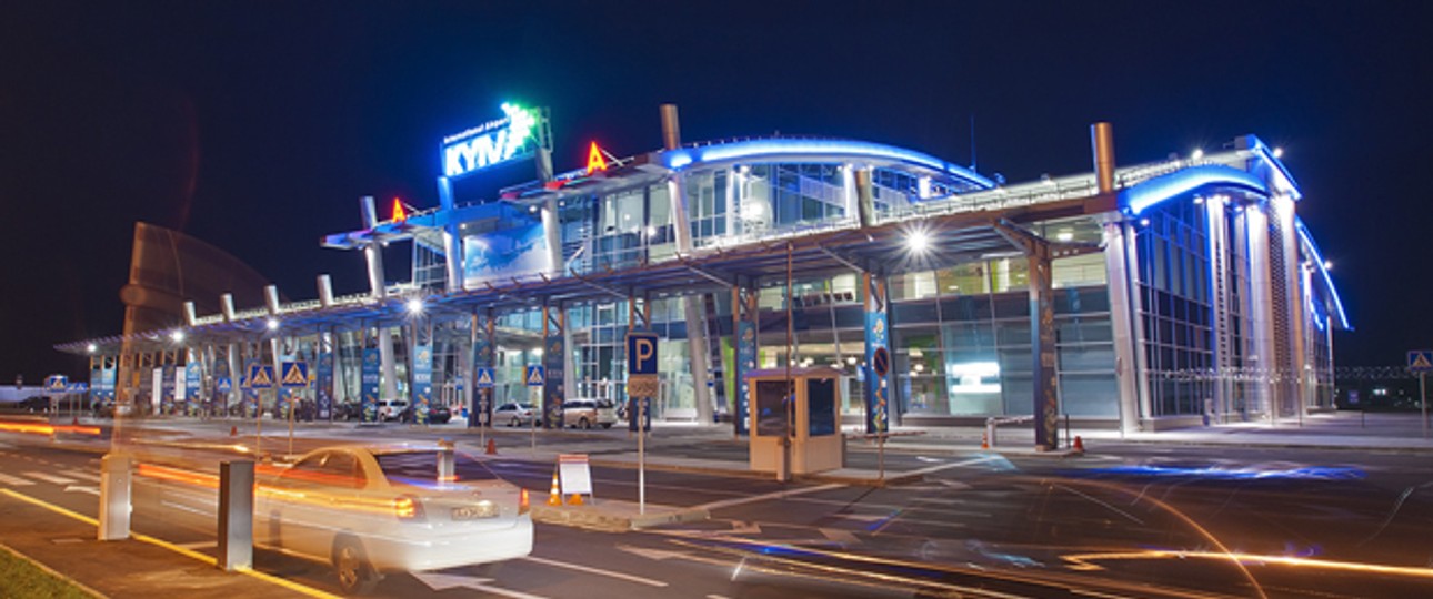 Flughafen Kiew: Noch ist er sicher.