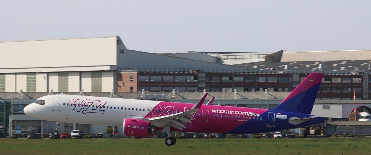 Airbus A321 XLR von Wizz Air: Die Fluglinie kann das Flugzeug nicht mehr wirklich gebrauchen.
