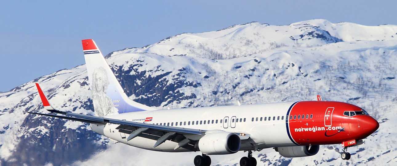 Boeing 737 von Norwegian: Die Airline konzentriert sich auf Kurzstreckenflüge.