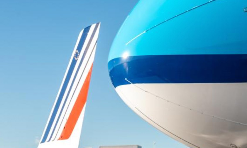 Flieger von Air France und KLM: Die Gruppe sieht sich besser aufgestellt als Lufthansa. 