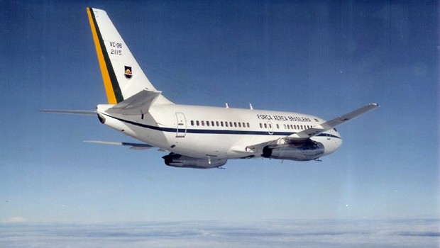 Die Boeing B737-200 der brasilianischen Luftwaffe: Geht jetzt ins Museum.