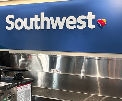 An diesem Mittwochnachmittag war am Check-in in San Diego nicht besonders viel los.