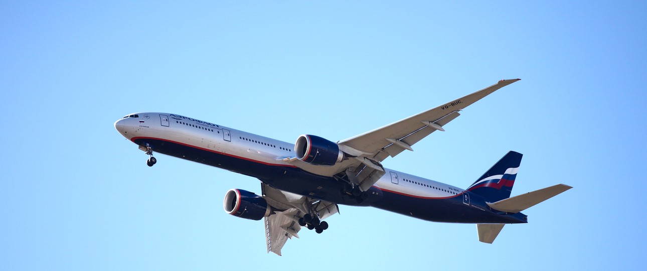 Boeing 777-300ER of Aeroflot: Seats 402 passengers.