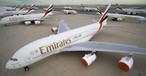 Stillgelegte Airbus A380: Etwas mehr als eine Handvoll XL-Flieger im Dienst.