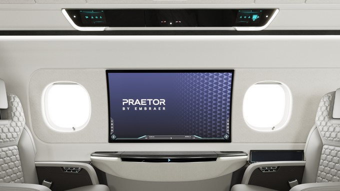 Das neue «Smart Window» iszt das Highlight der Praetor 600E.