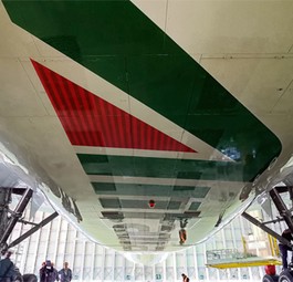 Bauch einer Alitalia-Boeing 777: Der Airline geht es schlecht.